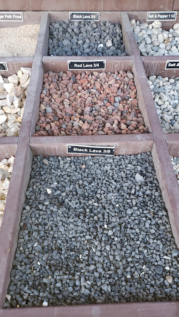 Lava rock varieties